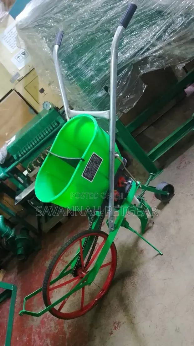Push-Type Manual Seed Planter for Small Plots - 1
