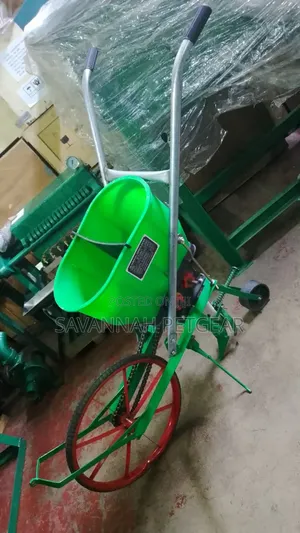Push-Type Manual Seed Planter for Small Plots