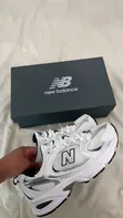 New Balance 530 White Silver Grey Sneakers - 2