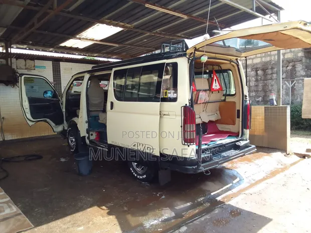 Toyota HiAce 2008 Beige Tour Van - 1