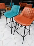 Stylish High Counter Chairs - Multiple Colours - 2