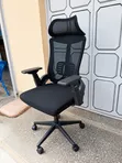 Ergonomic Mesh Office Chair - Black - 1
