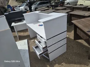 Boss Office Products Rectangular Desk with Drawers