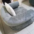 Single Fabric Sofa - Gray - 3