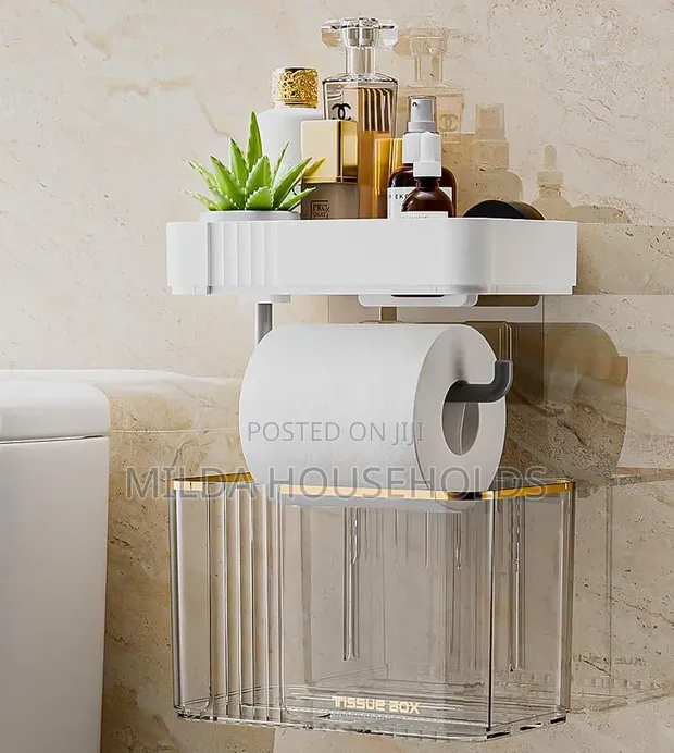 Toilet Tissue & Face Towel Storage Box - 1