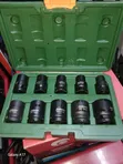 Jadever 10-Piece 1/2" Drive Deep Impact Socket Set - 1
