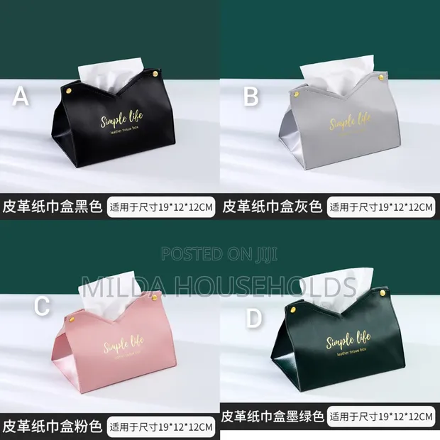 Simple Foldable Tissue Holder - 1