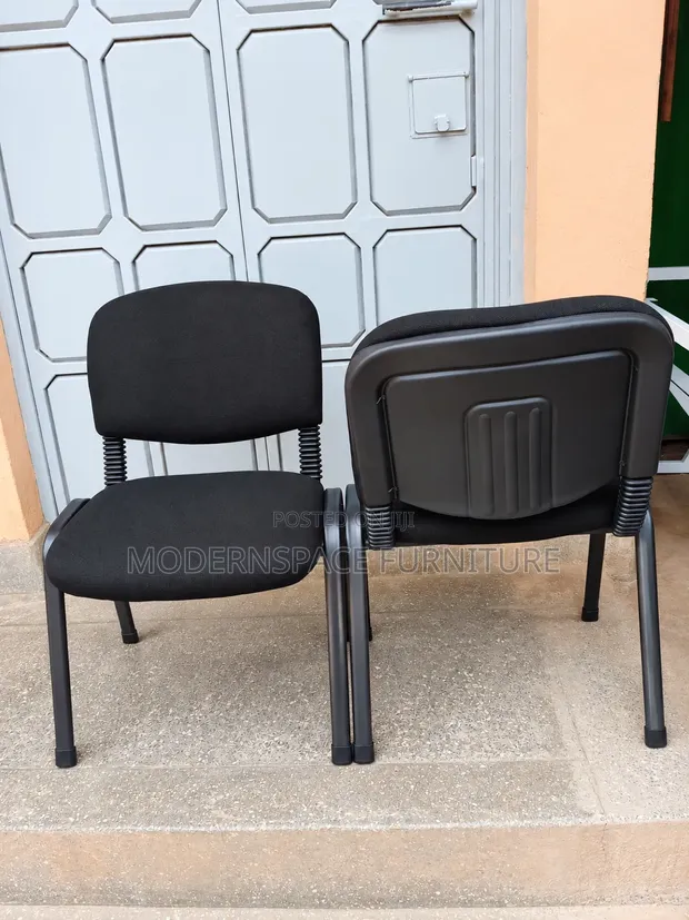 Modernspace Office Guest Chairs - Black - 1