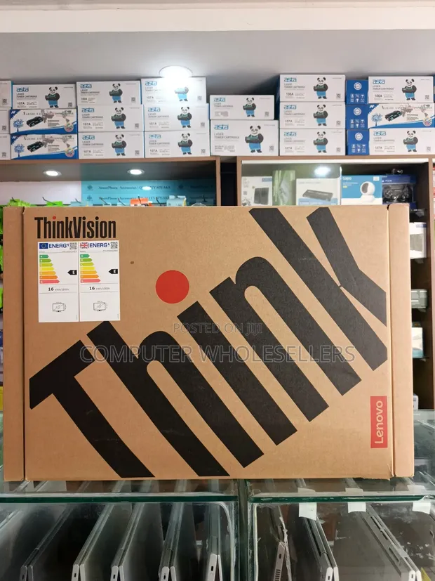 Boxed Lenovo ThinkVision 24" Frameless Monitor with Phone Handle - 1