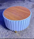 Executive Modern Round Coffee Table - 1