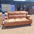 Brand New Semi-Recliner 3-Seater Sofa with Cup Holders - 1