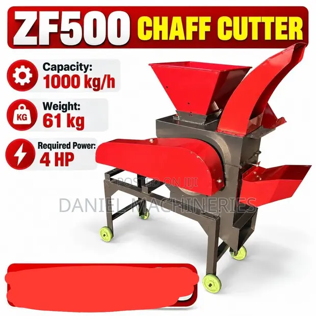 ZF500 Chaff Cutter 1000kg/Hr - 1