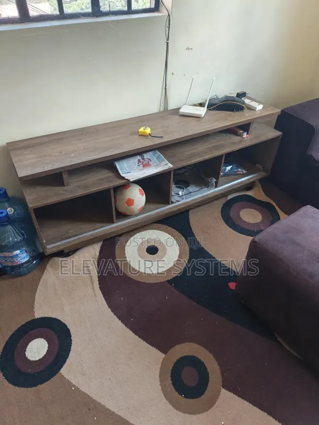 Office Table and TV Stand Set - 1