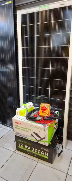 MUST 2kW Lithium 200Ah 12V Battery Package Kit