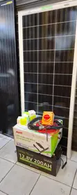 MUST 2kW Lithium 200Ah 12V Battery Package Kit - 1