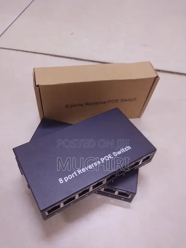 8-Port Reverse PoE Ethernet Switch - 1
