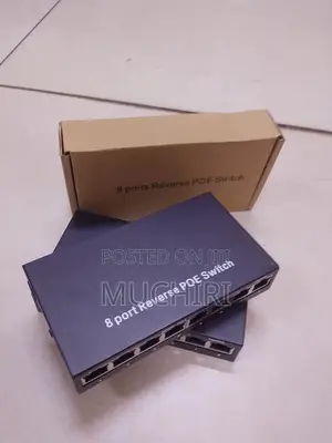 8-Port Reverse PoE Ethernet Switch