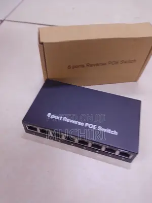 8-Port Reverse PoE Switch for IP Cameras