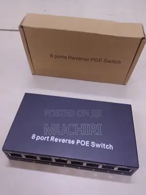 8 Port Reverse PoE Network Switch