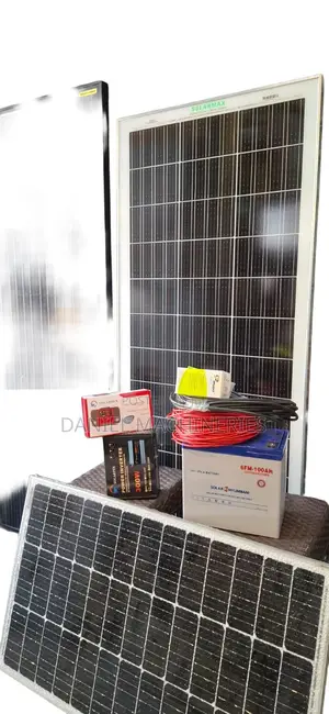 Complete 200W Solar System Package with 100Ah Battery