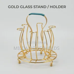 Gold Glass Stand / Silver Glass Stand