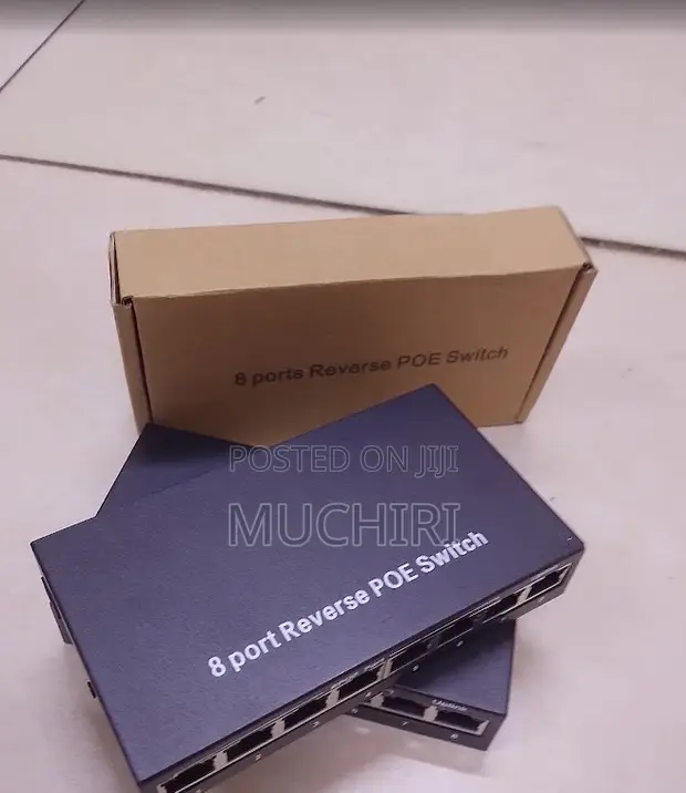 8-Port Reverse PoE Switch - 1