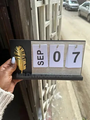 Nordic Style Wooden Perpetual Calendar