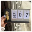 Nordic Style Wooden Perpetual Calendar - 2