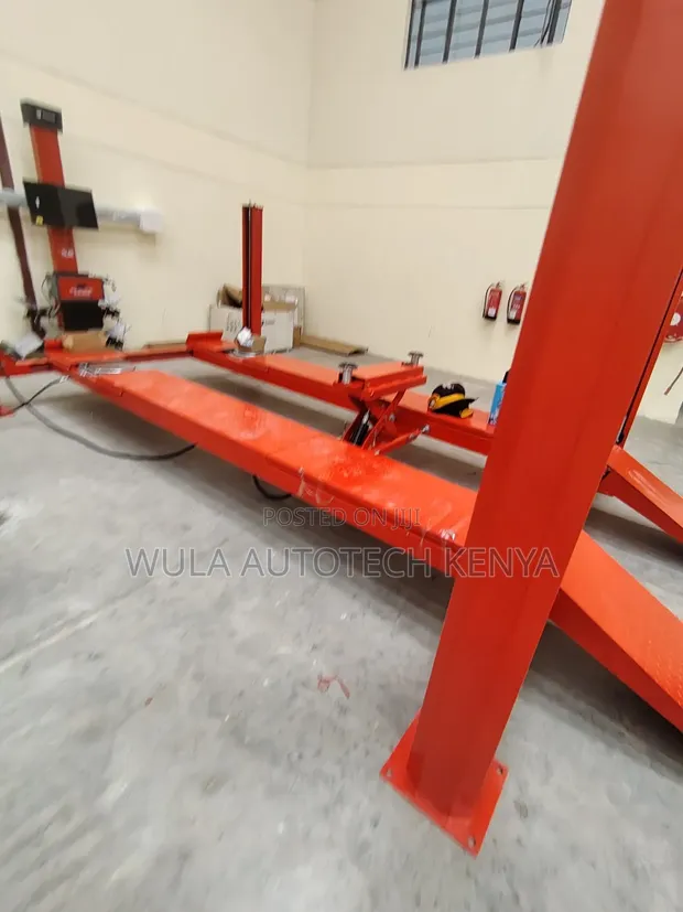 S-M5 Wheel Alignment System & 4-Post Car Lift - 1