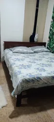 Used Hardwood Bed Frame + Mattress - 4