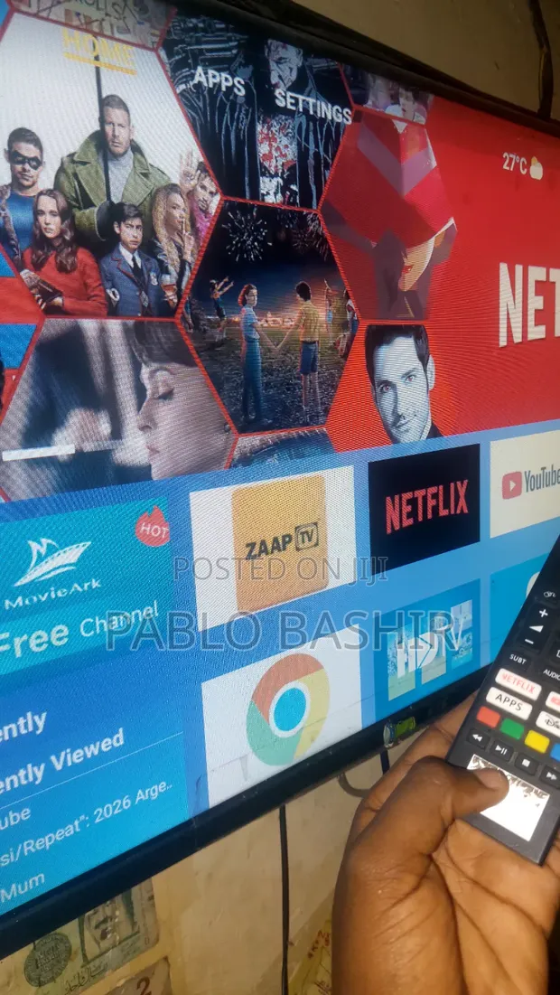 CTC 32 Inch Smart Android TV with Free Wall Mount - 1