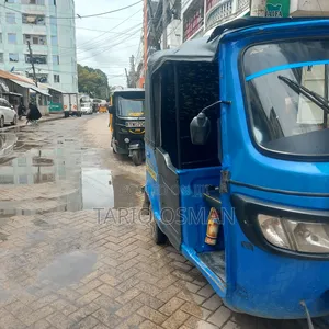 TVS 2024 Blue Three-Wheeler
