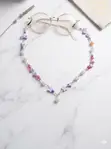 Beaded Fairycore Glasses Chain Charm - 1