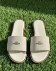 Coach Signature Monogram Flat Slide Sandals - 3