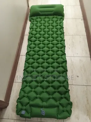 Comfortable Inflatable Camping Mattress with Built-in Pump