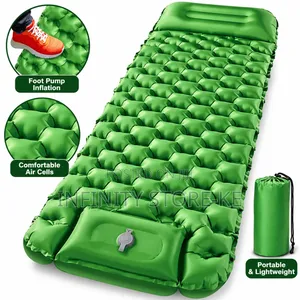 Portable Sleeping Mat with Built-in Bump