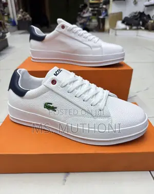Lacoste Low-Top Leather Casual Sneakers