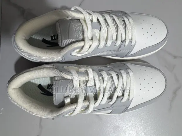 Nike White & Grey Sneakers - Brand New - 1