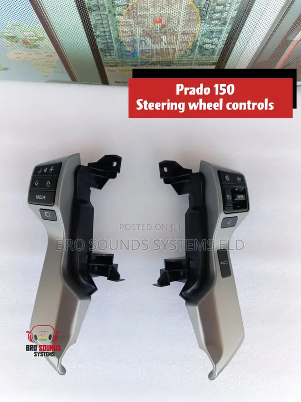 Toyota Land Cruiser Prado Steering Wheel Radio Controls - 1