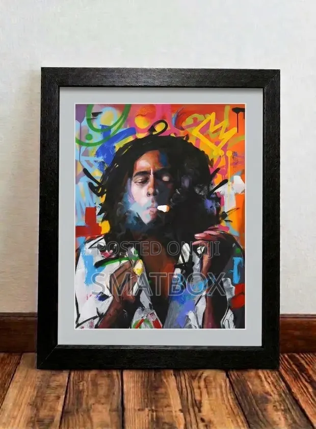 Artistic Portrait Wall Art with Wooden Frames - 1