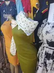 Ladies Orange Dress - Brand New - 2