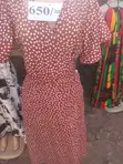 Ladies Orange Dress - Brand New - 3