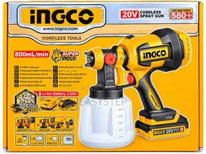 INGCO 20V Cordless Spray Gun
