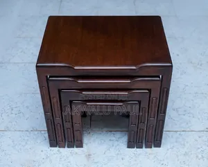 Modern Nesting Tables - Brown