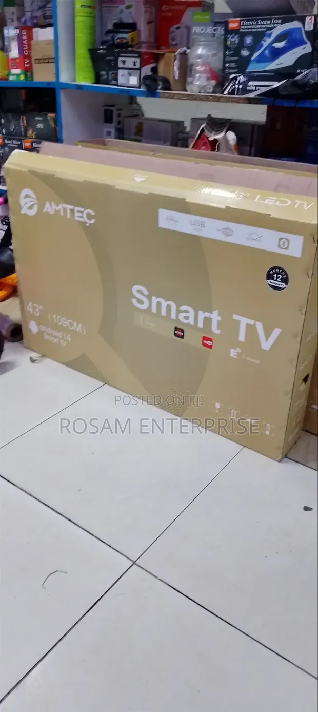 Amtec 43" Smart TV - 1