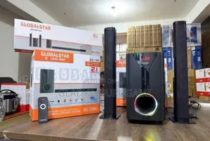 New Globalstar 2.1ch Subwoofer System BT/USB/FM