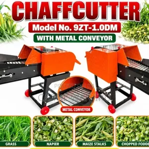 New Chaff Cutter with Metal Conveyor
