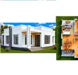 Flat Hidden Roof House Plans & Designs - 4