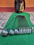 Dunlop Maxfli Golf Clubs Set with Cart Bag - 4