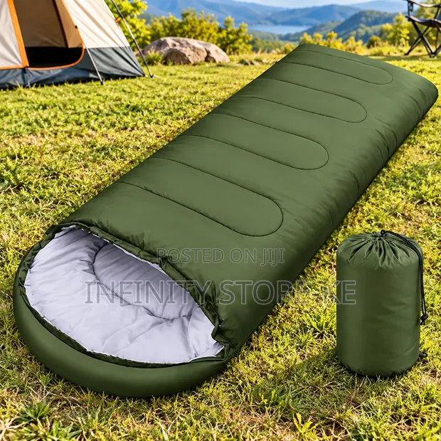 Warm Sleeping Bag for Camping & Hiking - 1